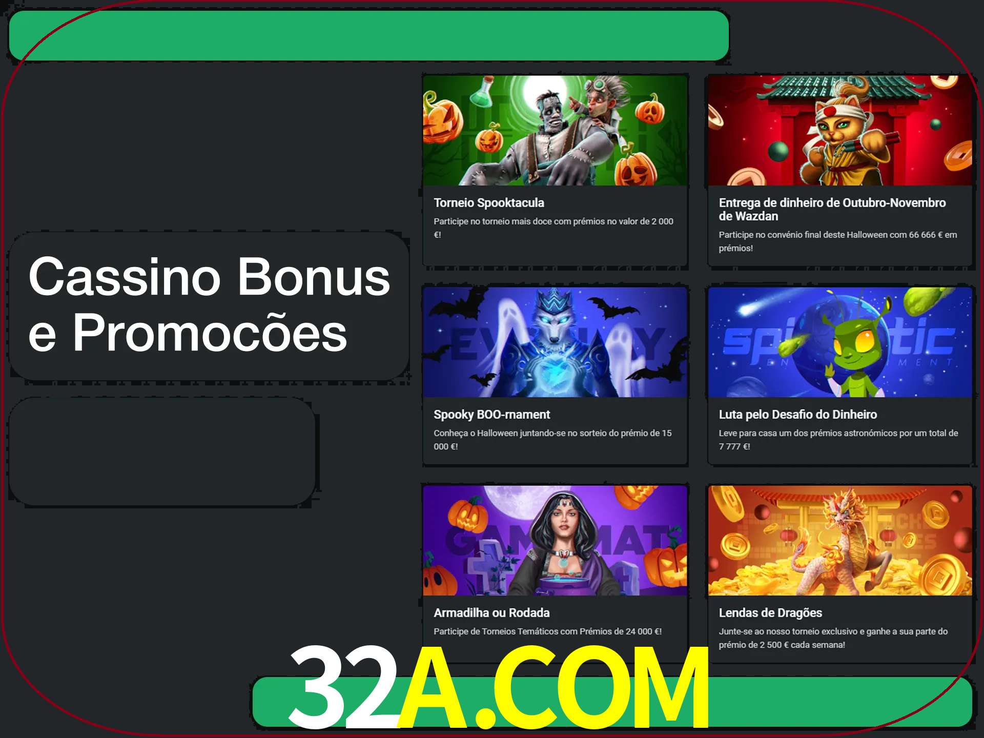 Verifique se há novos bônus de cassino para reivindicar.